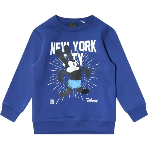 Blauer Disney-Print-Pullover - Givenchy - Modalova