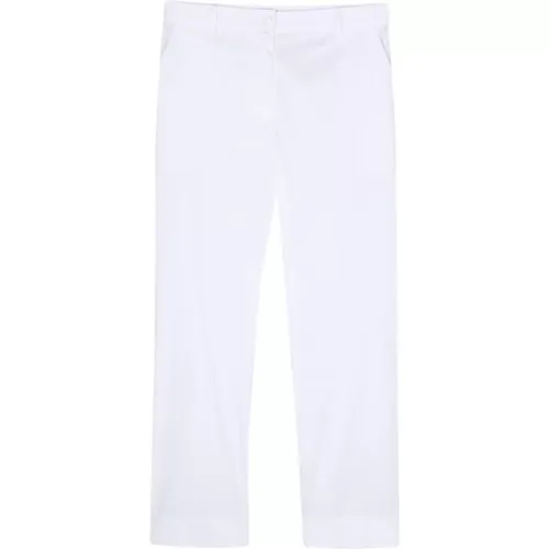 Weiße Chino Hose , Damen, Größe: XS - PATRIZIA PEPE - Modalova