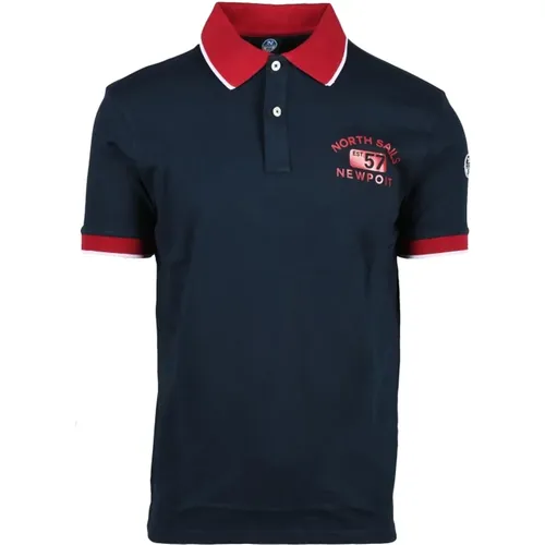 Poloshirt , Herren, Größe: L - North Sails - Modalova