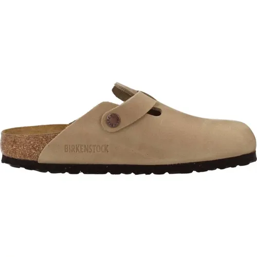 Leopardenmuster Mules , Damen, Größe: 37 EU - Birkenstock - Modalova