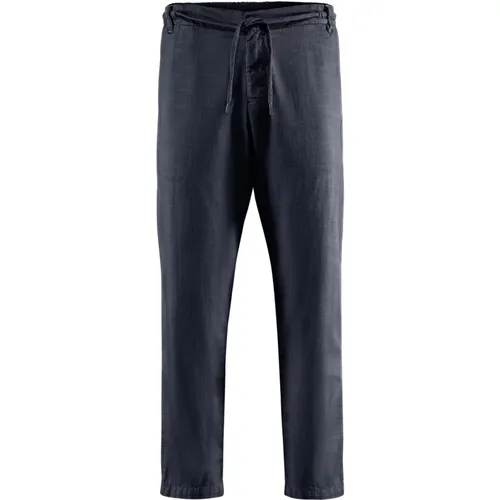 Chino Pants with Elastic Waistband and Drawstring , male, Sizes: W31, W33, W30, W29, W36, W32, W34, W38 - BomBoogie - Modalova