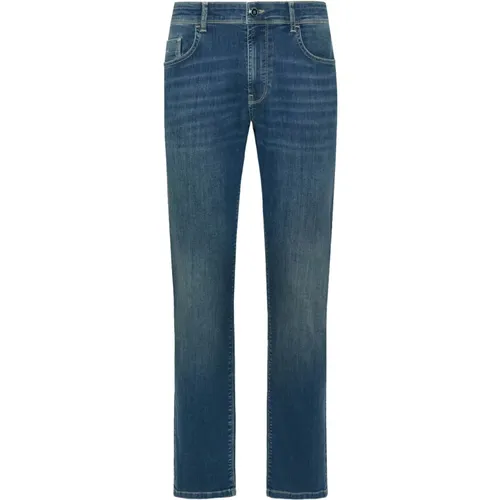 Stretch Denim Jeans , Herren, Größe: W38 - Boggi Milano - Modalova