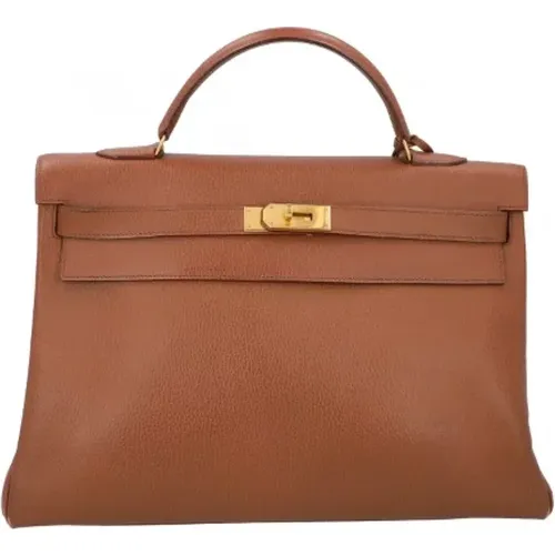 Pre-owned Leather handbags , female, Sizes: ONE SIZE - Hermès Vintage - Modalova