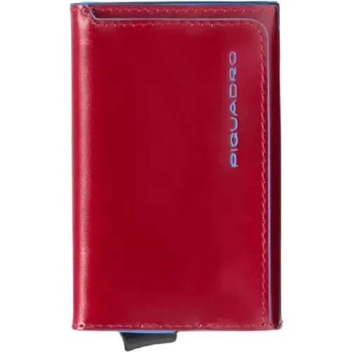 Credit Card Holder with Rfid Protection , male, Sizes: ONE SIZE - Piquadro - Modalova