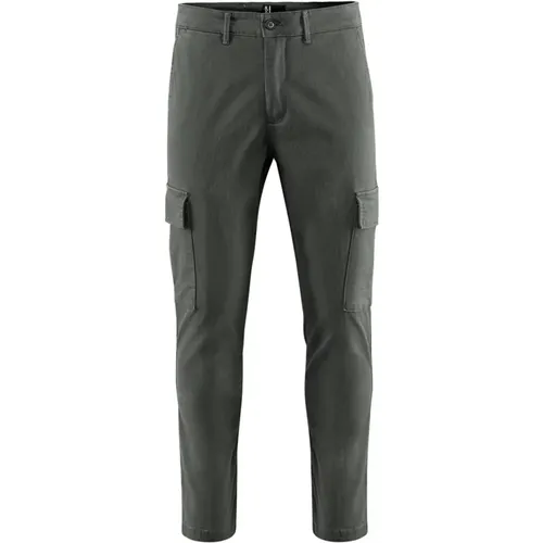 Stretch Cotton Cargo Pants , male, Sizes: W33, W31 - BomBoogie - Modalova