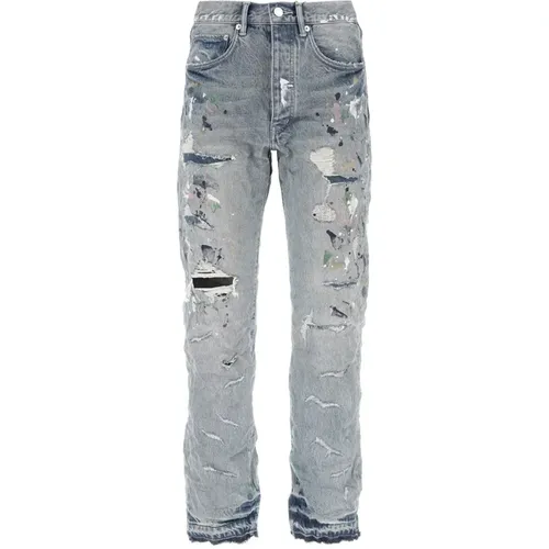 Klassische Denim Jeans für den Alltag , Herren, Größe: W31 - Purple Brand - Modalova