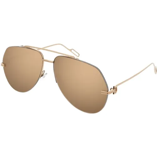 Stylish Ct0170S Sunglasses , unisex, Sizes: 62 MM - Cartier - Modalova