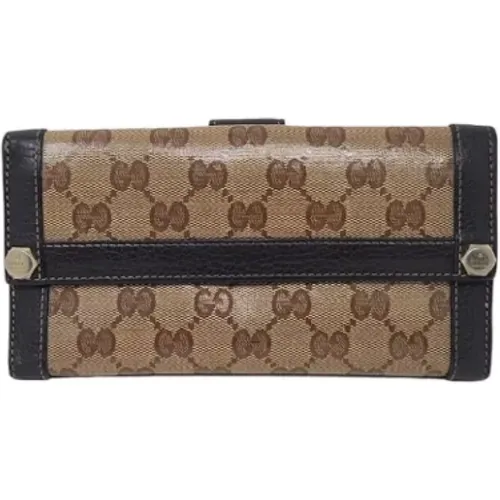 Pre-owned Canvas wallets , unisex, Sizes: ONE SIZE - Gucci Vintage - Modalova