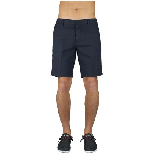 Stylische Bermuda Shorts für Männer , Herren, Größe: W38 - Dondup - Modalova