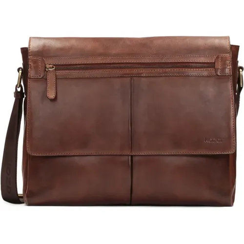 Elegante Leder Messenger Tasche Urbaner Stil - Kazar - Modalova