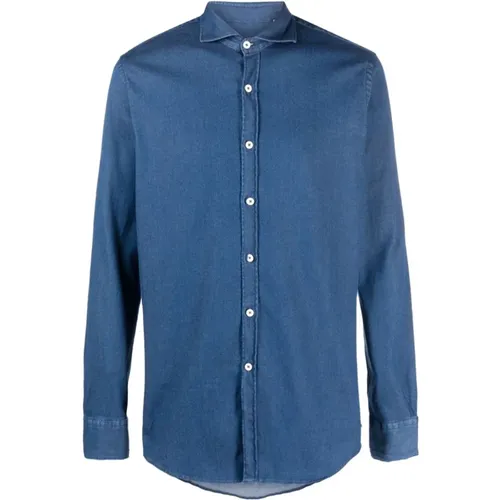 Stretch Cotton Shirt , male, Sizes: XL - Canali - Modalova