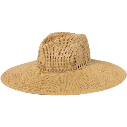 Naturale Woven Hat for Women , female, Sizes: 57 CM - Emporio Armani - Modalova