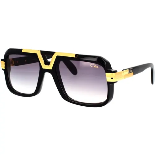 Striking Sunglasses with Acetate Front and Expressive Metal Detail , unisex, Sizes: 56 MM - Cazal - Modalova