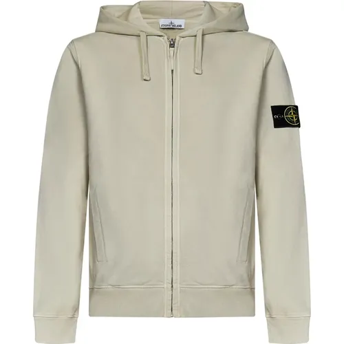 Zip-Up Hoodie Aw24 , male, Sizes: S - Stone Island - Modalova