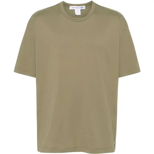 Khaki Tee Shirt , Herren, Größe: L - Comme des Garçons - Modalova