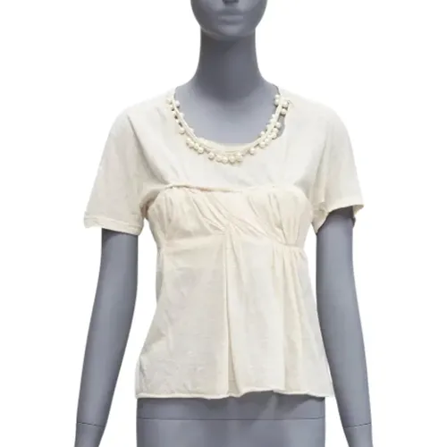 Pre-owned Cotton tops , female, Sizes: 3XL - Louis Vuitton Vintage - Modalova