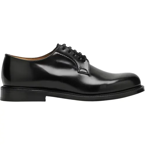 Laced Derby Shannon Shoes , male, Sizes: 8 1/2 UK, 8 UK - Church's - Modalova