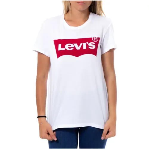 Levi's, Grafik T-Shirt - Frühling/Sommer Kollektion , Damen, Größe: L - Levis - Modalova