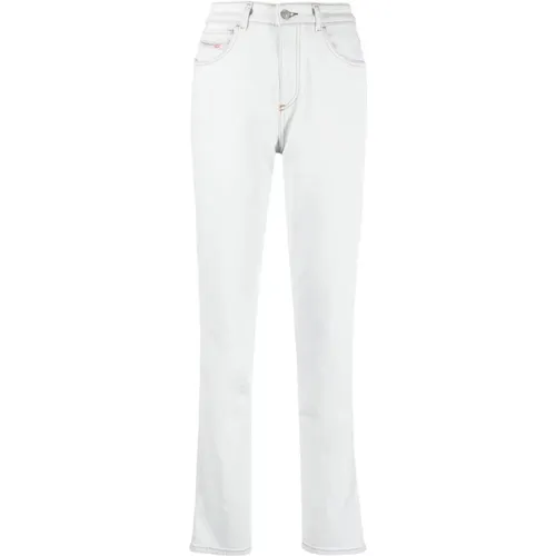 Casual Skinny Jeans Blau Baumwolle Elasthan , Damen, Größe: W29 - Diesel - Modalova