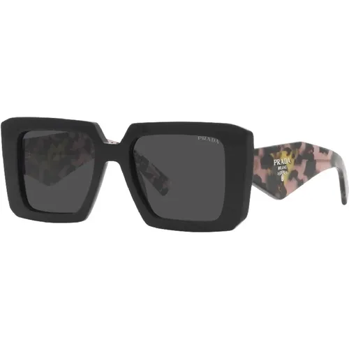 Square Sunglasses Grey Tinted , female, Sizes: 51 MM - Prada - Modalova