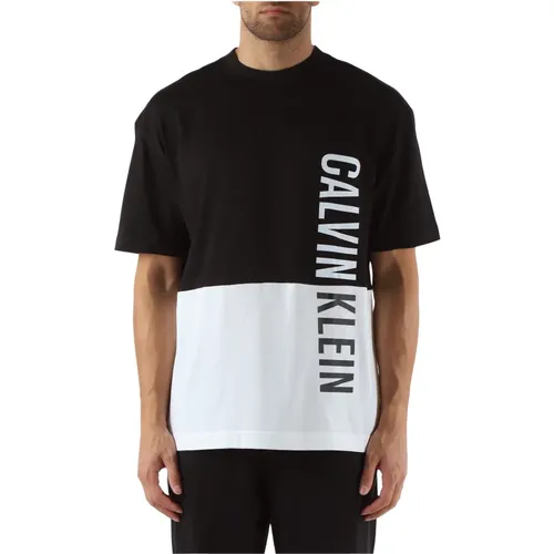 Oversize Baumwoll Logo T-shirt - Calvin Klein - Modalova