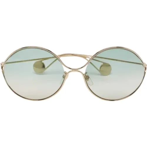 Pre-owned Metal sunglasses , female, Sizes: ONE SIZE - Gucci Vintage - Modalova