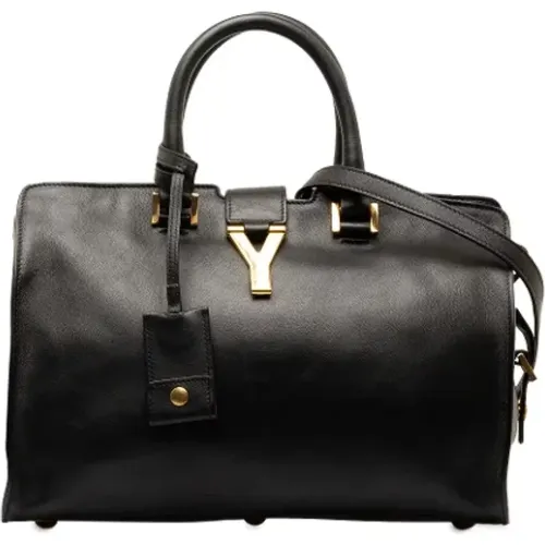 Pre-owned Leather handbags , female, Sizes: ONE SIZE - Yves Saint Laurent Vintage - Modalova