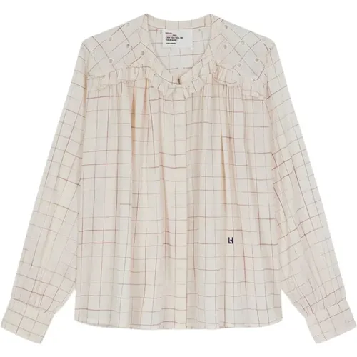 Ciron Check Shirt , female, Sizes: S, L - Leon & Harper - Modalova