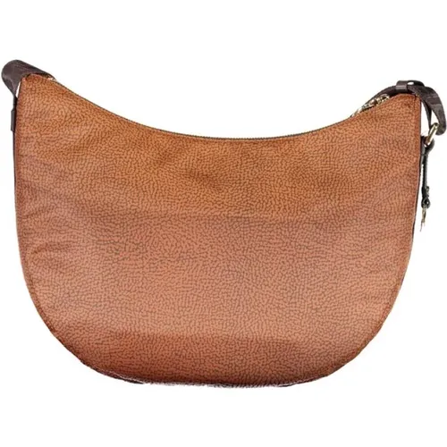 Braune Handtasche mit Verstellbarem Riemen - Borbonese - Modalova