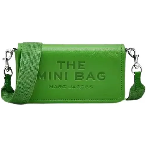 Kiwi Leather Mini Crossbody Bag , female, Sizes: ONE SIZE - Marc Jacobs - Modalova