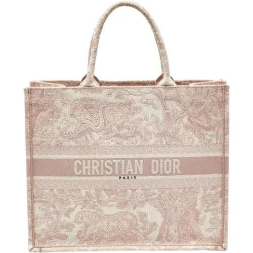 Pre-owned Canvas totes , female, Sizes: ONE SIZE - Dior Vintage - Modalova