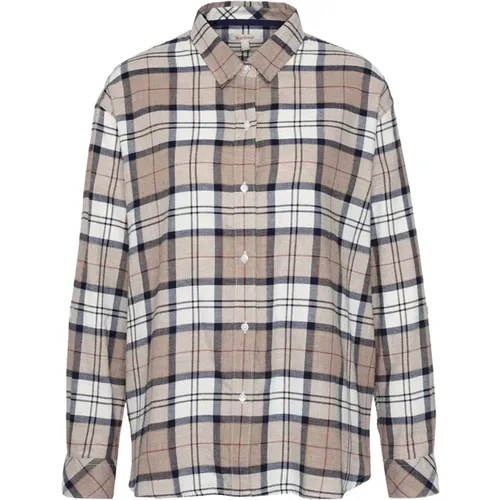 Tartan Cotton Classic Shirt , female, Sizes: M, S, L - Barbour - Modalova