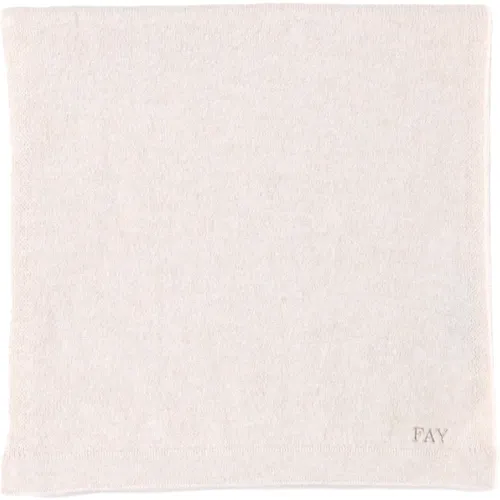 Cashmere Plain Stitch Scarf , female, Sizes: ONE SIZE - Fay - Modalova