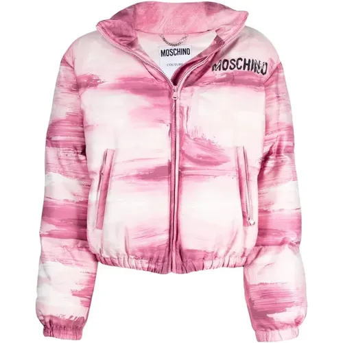 Nylon Jacket , female, Sizes: S, 2XS - Moschino - Modalova