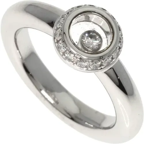 Pre-owned White Gold rings , female, Sizes: ONE SIZE - Chopard Pre-owned - Modalova