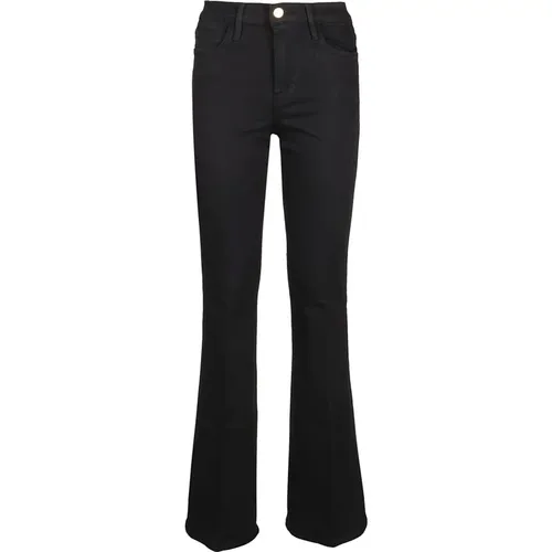 LE High Flare Jeans , female, Sizes: W32, W30, W28, W29 - Frame - Modalova