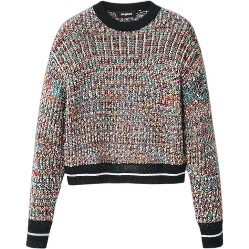 Pullover frau Two , Damen, Größe: L - Desigual - Modalova