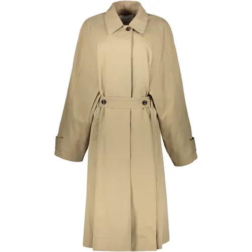 Klassischer Trenchcoat mit Gürtel - LOW CLASSIC - Modalova