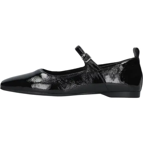 Elegante Schwarze Ballerinas , Damen, Größe: 41 EU - Vagabond Shoemakers - Modalova