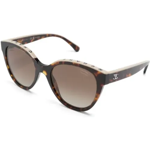 Ch5414 1682S9 Sunglasses , female, Sizes: 54 MM - Chanel - Modalova