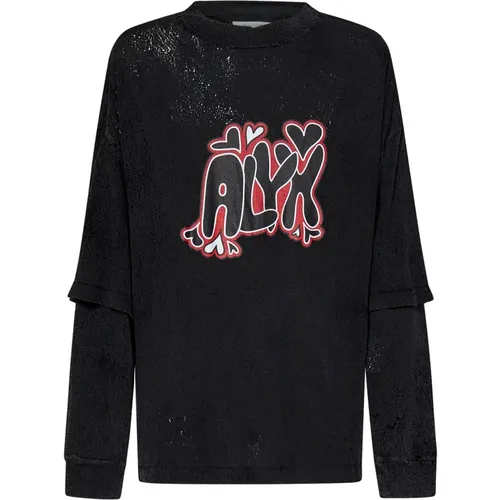 T-Shirts , Herren, Größe: M - 1017 Alyx 9SM - Modalova