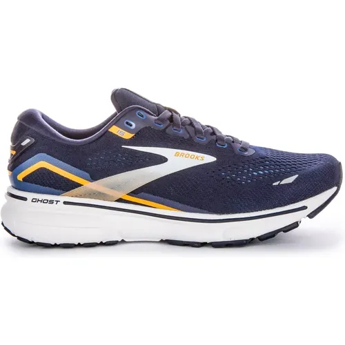 Navy Men's Running Shoes , male, Sizes: 8 UK, 9 UK, 8 1/2 UK, 10 UK - Brooks - Modalova