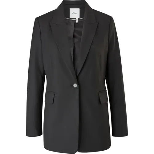 Blazers , female, Sizes: M, XS, 4XS, 2XS, XL, L, 3XS - s.Oliver - Modalova