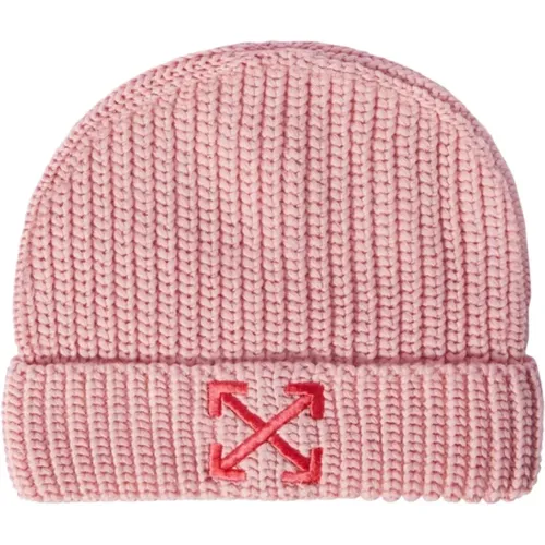 Kinder Baumwoll Beanie Mütze - Off White - Modalova