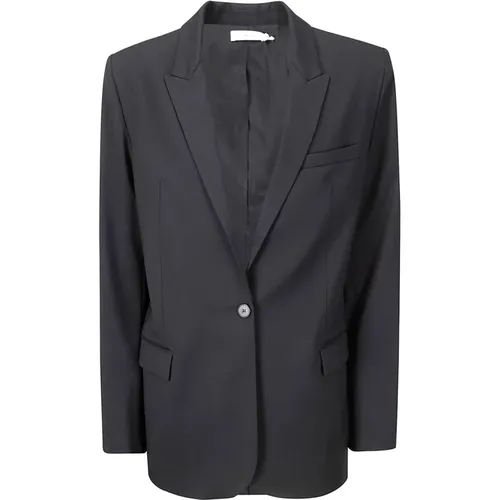 Single-Breasted Blazer with Flap Pockets , female, Sizes: XS, S, 2XS - IRO - Modalova