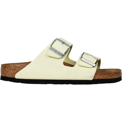 Verblasste Limette Nubuk Sandale , Damen, Größe: 36 EU - Birkenstock - Modalova