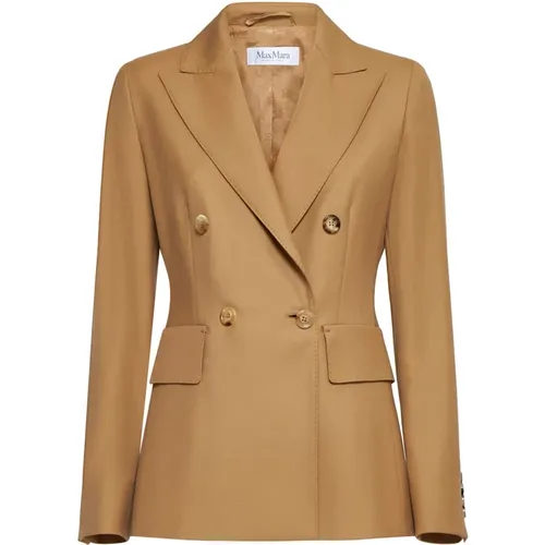 Osanna Double-Breasted Blazer , female, Sizes: XS, M, S - Max Mara - Modalova