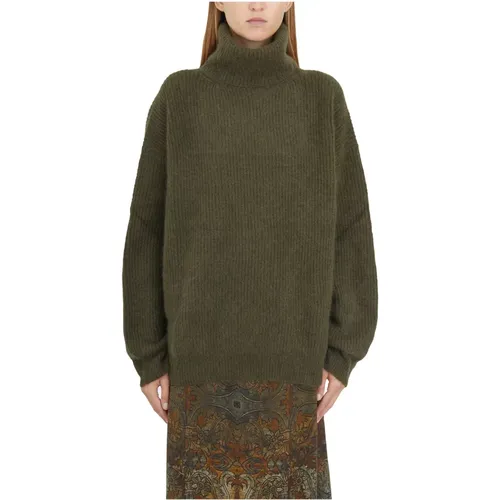 Wool Turtleneck Sweater , female, Sizes: S - UMA Wang - Modalova