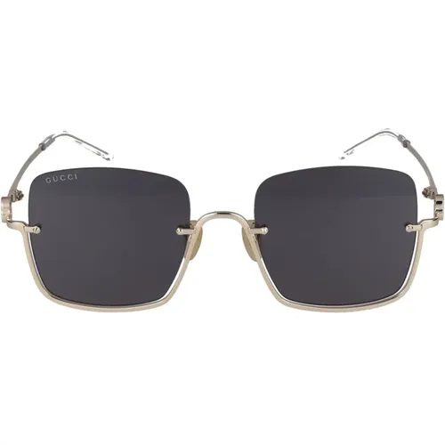 Stylische Sonnenbrille GG1279S,Gold/ Sunglasses,Sunglasses GG1279S,Gold/Light Pink Sunglasses - Gucci - Modalova