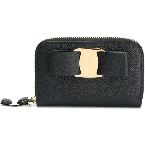 Credit card case , female, Sizes: ONE SIZE - Salvatore Ferragamo - Modalova